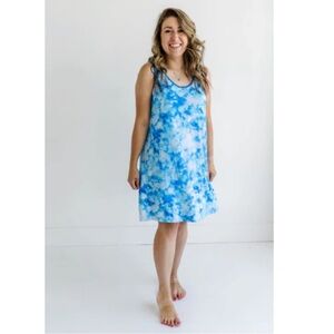 Little Sleepies Milky Way Tie Dye Nightgown